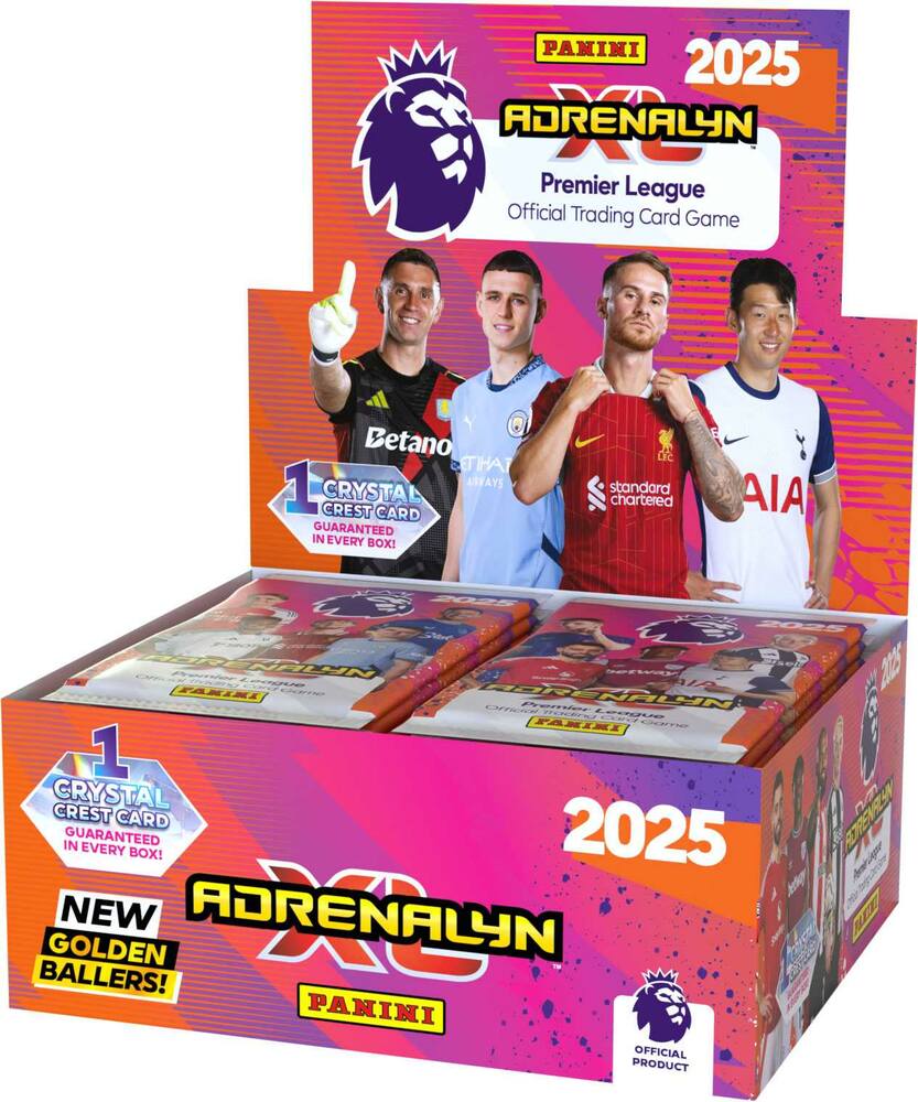 2024-25 Panini Adrenalyn Premier League Soccer Booster Box